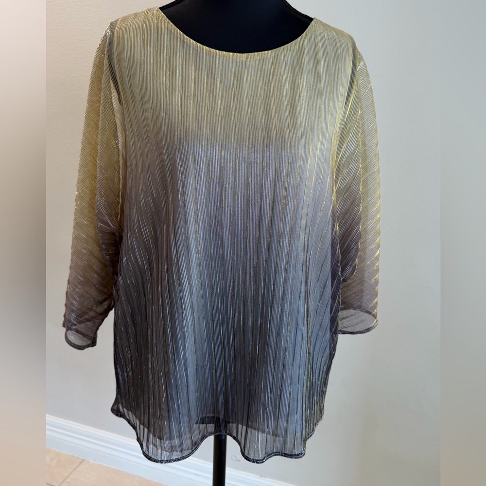 Ombre Sheer Women's Top